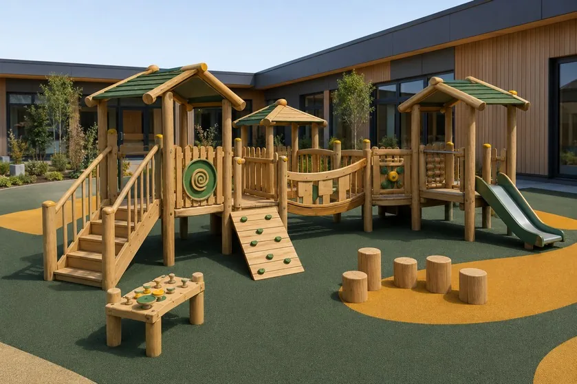 KINDERGARTEN PARK, niže platforme i lak pristup